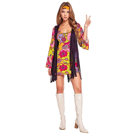 Gwisg hipi groovy sexy