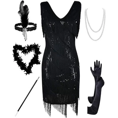 Gwisg Flapper 3xl