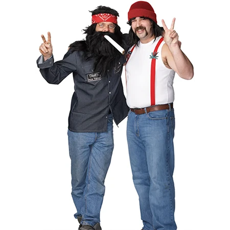 Gwisg Cheech a Chong y Dynion
