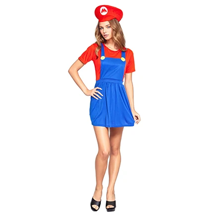 Gwisg Calan Gaeaf Sexy Mario