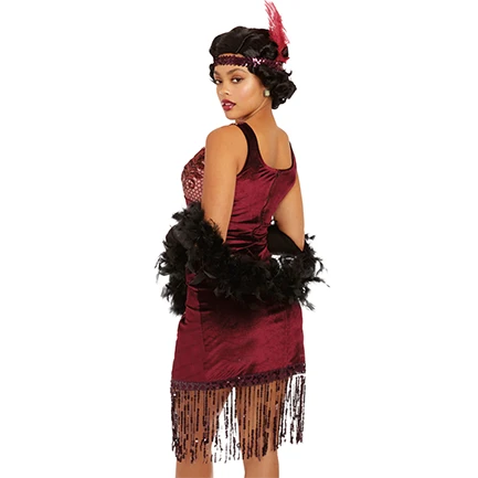 VAVA VOOM FLAPPER COSTUME